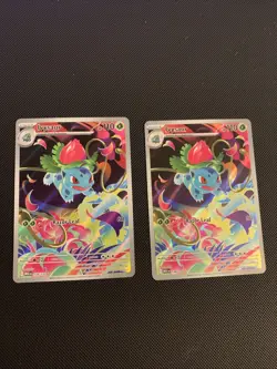 Ivysaur 134/132 Illustration Rare Megas Evolutions Pokemon Card - Image 1
