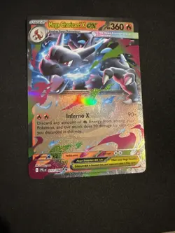 Mega Charizard X EX –Full Art – 013/094 –Pokemon Card–NM/Mint - Image 1
