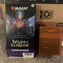 🔥MTG Wilds of Eldraine Commander: FAE DOMINION (110 Card Deck) Unplayed/Sleeved - Image 2