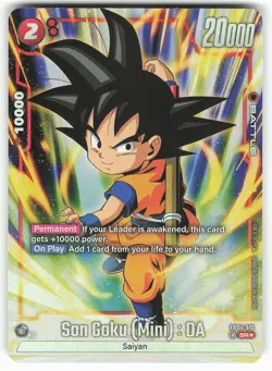 Son Goku (Mini) : DA (Alternate Art) FB04-012 SR Dragon Ball Super Card - Image 2
