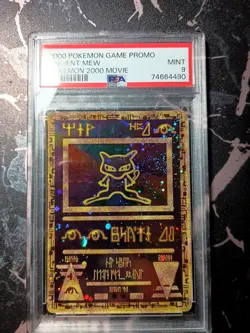 Pokemon Ancient Mew Holo Foil Movie Promo Card PSA 9 Mint - Image 1