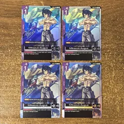 Gundam Card Game *4X Mikazuki Augus ST05-010* GD03 Release Promo - Image 1