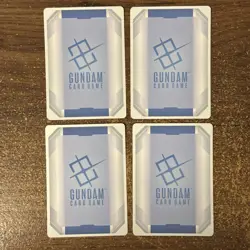 Gundam Card Game *4X Mikazuki Augus ST05-010* GD03 Release Promo - Image 2
