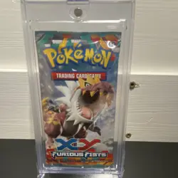 Pokemon TCG XY Furious Fists Booster Pack 10 Cards English w/ case!! - Image 1