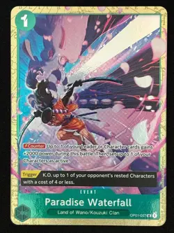 Paradise Waterfall (OP01-057) (Premium Card Collection -Best Selection Vol. 1-) - Image 1