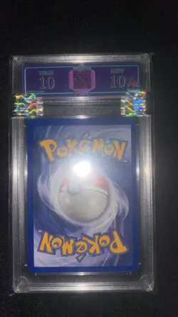 Ditto 3/62 GRADED 10 Near MINT PGC pokemon card 1999 rare original holo - Image 3