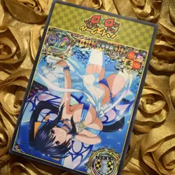 Akeno Himejima Highschool DxD Butterfly Goddess Anime Waifu Girl Card Blue Queen - Image 3