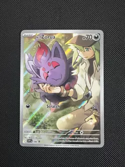 N's Zorua 189 Sv: Scarlet & Violet Promo Cards Holo - Image 1