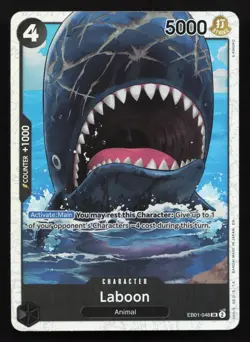 Laboon (Reprint) EB01-048 Premium Booster -The Best- Vol. 2 One Piece Card - Image 1