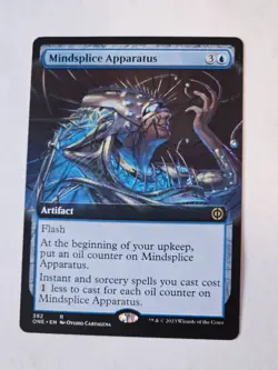 MTG - Mindsplice Apparatus Extended Art - Phyrexia All Will Be One - Image 1