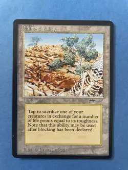 MTG Arabian Nights Edition, Diamond Valley! 1993 Vintage Magic! - Image 1