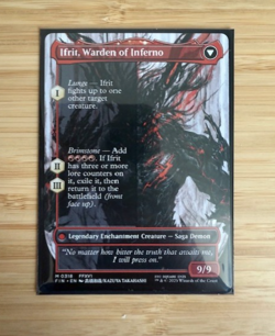Clive, Ifrit's Dominant (0318) (Borderless) Final Fantasy Regular *Ships in Case - Image 2