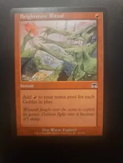 Mtg Brightstone Ritual Onslaught Lp - Image 1
