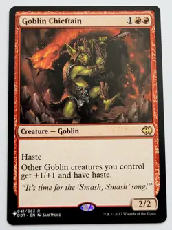 MTG Goblin Chieftain - the list - NM - Image 1