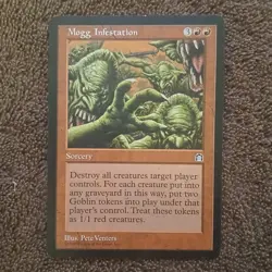 MTG Mogg Infestation - Stronghold Moderately Played Single - Image 1