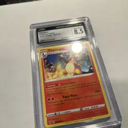 2020 Pokemon Charizard 025/185 Swsh04: Vivid Voltage CGC 8.5 NM/MINT - Image 2