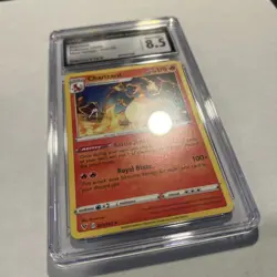 2020 Pokemon Charizard 025/185 Swsh04: Vivid Voltage CGC 8.5 NM/MINT - Image 3