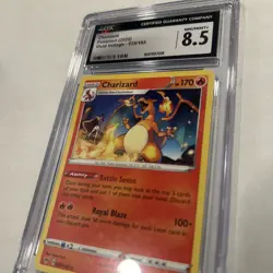 2020 Pokemon Charizard 025/185 Swsh04: Vivid Voltage CGC 8.5 NM/MINT - Image 4