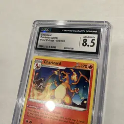2020 Pokemon Charizard 025/185 Swsh04: Vivid Voltage CGC 8.5 NM/MINT - Image 5
