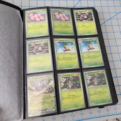 Pokemon Surging Sparks Complete Base Set + Reverse Holo Set + Binder - Image 3