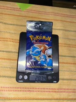 Pokemon Base Set Sealed Booster Base Pack Auction Starts at 88 cents! - Image 1