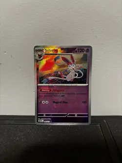 Sylveon (Master Ball Pattern) 040/131 Prismatic Evolutions Holo - Pokemon TCG - Image 2