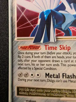 Dialga LV.X DP17 Diamond and Pearl Promos Promo Holo Heavily Played - Image 4