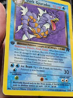 Pokemon TCG 1st Edition Dark Gyarados - Team Rocket Set 25/82 Rare - Image 2