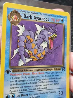 Pokemon TCG 1st Edition Dark Gyarados - Team Rocket Set 25/82 Rare - Image 3
