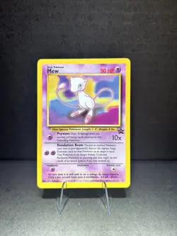 Pokemon TCG Mew Wizards Black Star Promos 8 Regular Promo 1st Edition Promo - Image 1