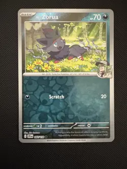 Pokemon TCG: N's Zorua 097/159 Sv09: Journey Together Reverse Holo - Image 1