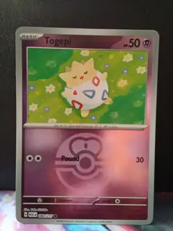 Togepi (Love Ball) Common ME: Ascended Heroes 080/217 NM Pokemon Reverse Holo - Image 1