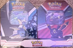 Pokemon TCG Eevee Evolutions Tin 2-Pack Kit Vaporeon V & Umbreon V, English 2023 - Image 2
