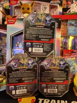 Pokemon Azure Legends Tin Set - Kyogre ex, Dialga ex, & Xerneas ex SEALED NEW! - Image 5