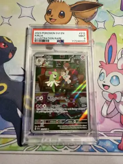 Kirlia 212/198 PSA 9 Pokemon Scarlet & Violet Base Set Illustration Rare - Image 1