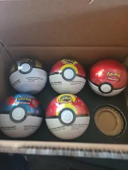 Pokemon TCG Pokeball Costco Exclusive G25 Series X5 New Sealed - Image 1