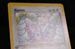 Aipom 1st Edition 26/111 NM Neo Genesis Regular Uncommon Pokemon TCG Near Mint - Image 3
