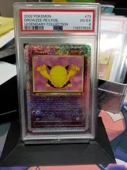2002 Drowzee 73/110 Legendary Collection Reverse Holo - Vintage Pokemon TCG - Image 1