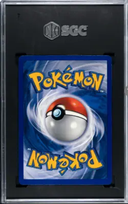 1999 Pokemon Base Set Unlimited Hitmonchan Holo SGC 10 GM - Image 2