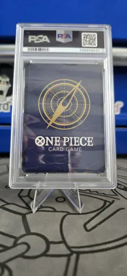2024 One Piece PRB01 Dracule Mihawk Holofoil #005 PSA 10 English - Image 2
