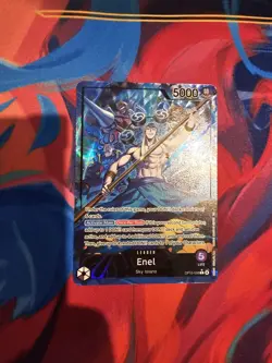 One Piece - ENEL OP15-058 (L) Alt Art OP15 Adventure on Kami's Island English NM - Image 1