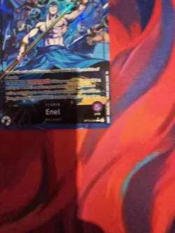One Piece - ENEL OP15-058 (L) Alt Art OP15 Adventure on Kami's Island English NM - Image 4