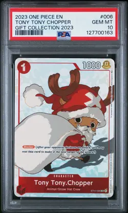 2023 ONE PIECE GIFT COLLECTION 2023 #006 TONY TONY CHOPPER PSA 10 - Image 1