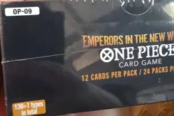 One Piece TCG OP-09 Emperors In The New World Booster Box SEALED ENGLISH - Image 2