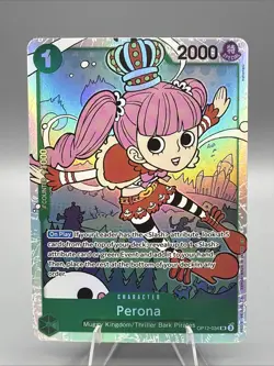 One Piece TCG Perona OP12-034 SR Legacy of the Master NM - Image 1