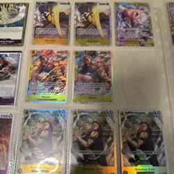 One Piece CCG Kami Super Rare, Leader, DON, Alvida Art, And Monkey d LUFFY SEC - Image 5