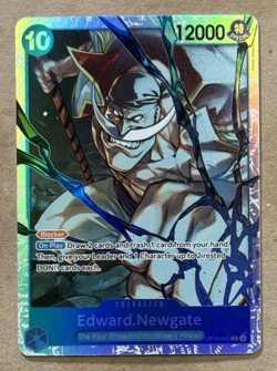 Edward.Newgate Foil Carrying On His Will Super Rare OP13-042 One Piece CCG - Image 1