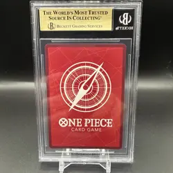 ONE PIECE OP13 002 CARRYING ON HIS WILL PORTGAS D ACE LEADER ALT ART BGS 9.5 - Image 2