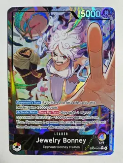 Jewelry Bonney (Alternate Art) EB04-001 Adventure on Kamis Island One Piece Nm - Image 1
