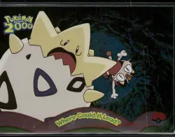 Where Could It LeadU #2 Silver Foil - Topps Pokemon 2000 Movie Blue Logo NM - Image 1